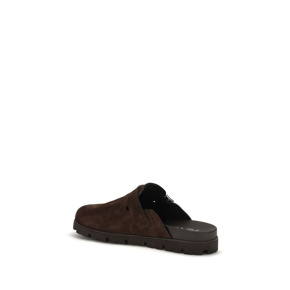 Prada Brown Mules