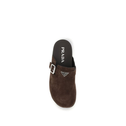 Prada Brown Mules