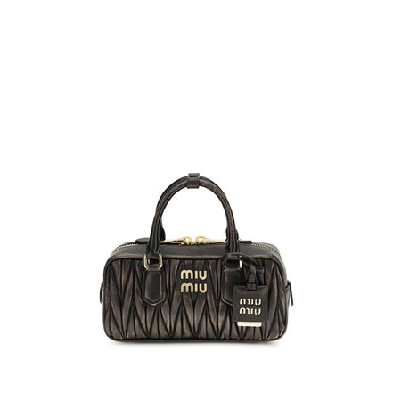 Miu Miu Brown Lambskin Handbag