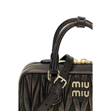 Miu Miu Brown Lambskin Handbag