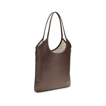 Miu Miu Brown Calf Leather Shoulder Bag