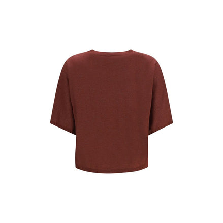 Brunello Cucinelli Bordeaux Cashmere Sweatshirt