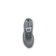 Miu Miu Gray Athletic Sneakers