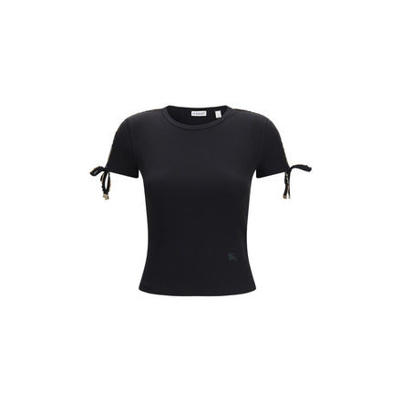 Burberry Black Cotton T-Shirt