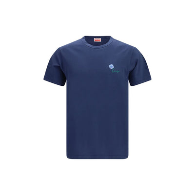 Kenzo Blue Cotton T-Shirt