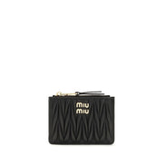 Miu Miu Black Leather Wallet
