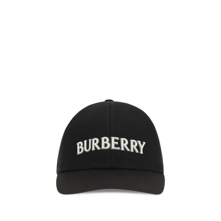 Burberry Black Cotton Cap (Baseball Hat)