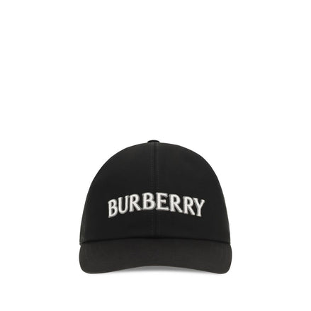 Burberry Black Cotton Cap (Baseball Hat)
