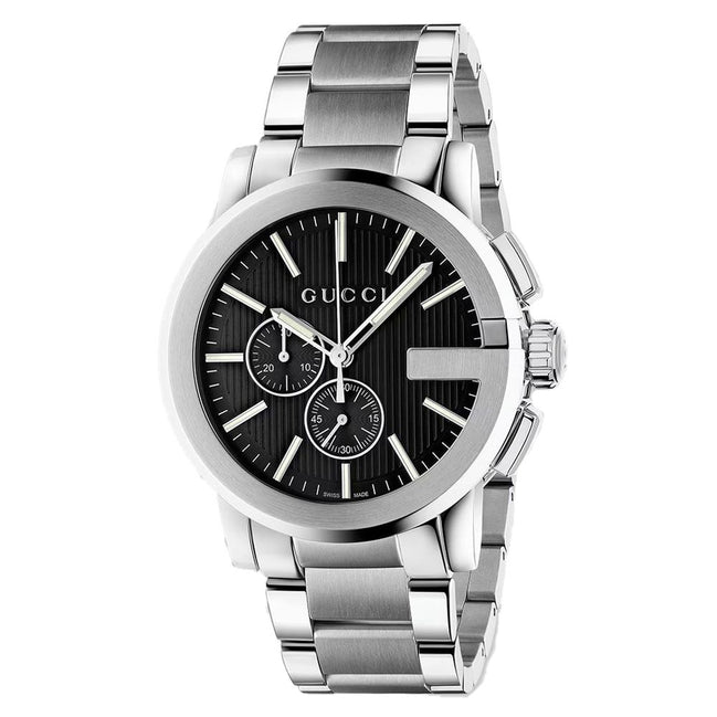 Gucci Gray Stainless Steel Dress Watch