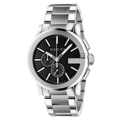 Gucci Gray Stainless Steel Dress Watch