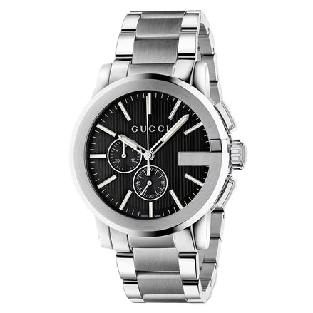 Gucci Gray Stainless Steel Dress Watch