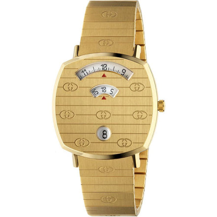 Gucci Gold Stainless Steel Dress Watch
