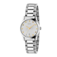 Gucci Gray Stainless Steel Dress Watch