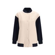 Max Mara Blue Wool Bomber
