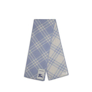 Burberry Blue Wool Scarf