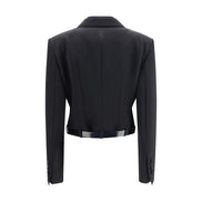 Dolce & Gabbana Black Wool Jacket