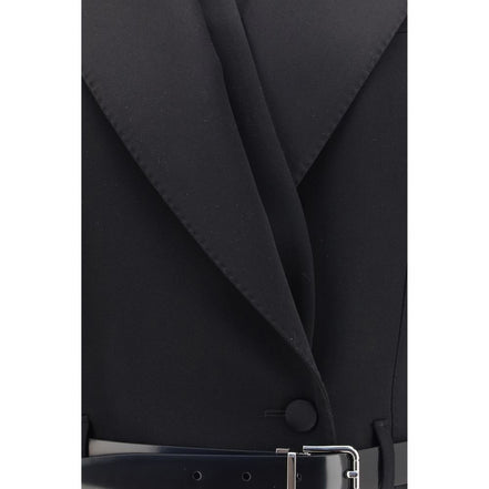 Dolce & Gabbana Black Wool Jacket