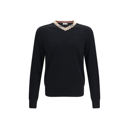 Burberry Black Wool Sweatshirt