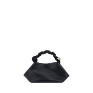 Ganni Black Calf Leather Handbag