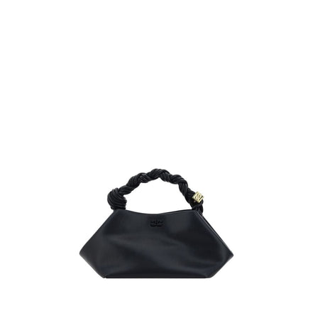 Ganni Black Calf Leather Handbag