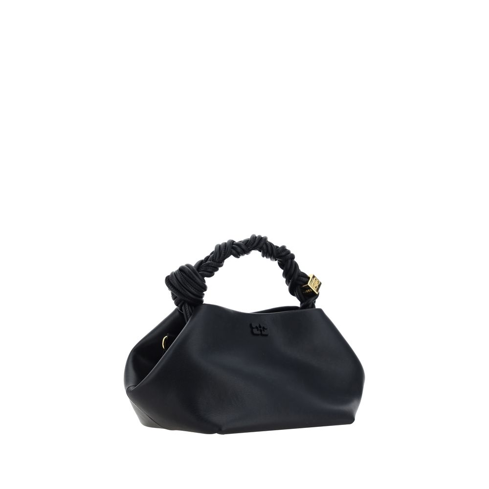 Ganni Black Calf Leather Handbag