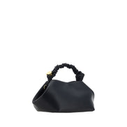Ganni Black Calf Leather Handbag