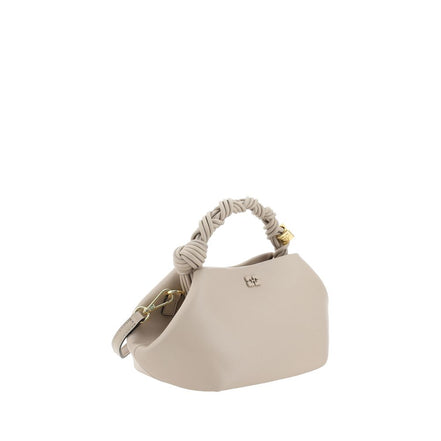 Ganni White Calf Leather Handbag