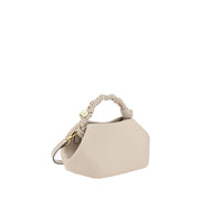 Ganni White Calf Leather Handbag