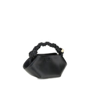 Ganni Black Leather Shoulder Bag