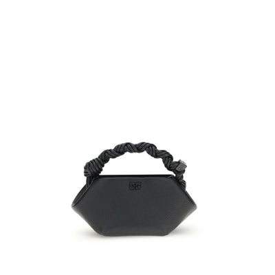 Ganni Black Recycled Polyester Handbag