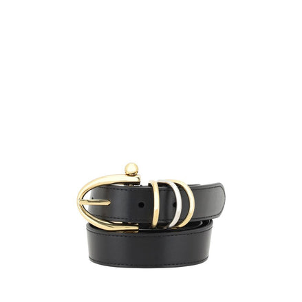 Chloé Black Calf Leather Regular Belt