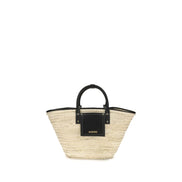Jacquemus Beige Raffia Shoulder Bag
