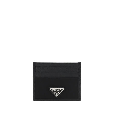 Prada Black Calf Leather Wallet - Card Holder