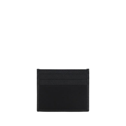 Prada Black Calf Leather Wallet - Card Holder