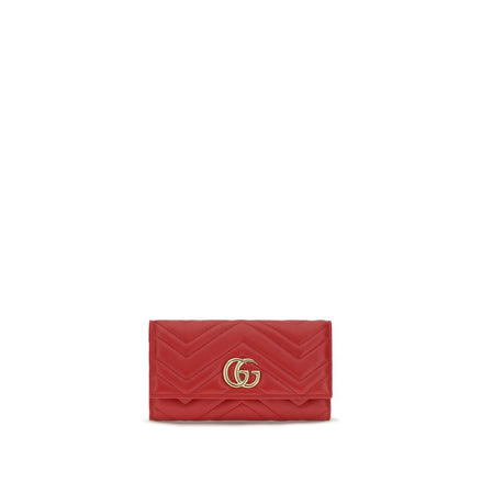 Gucci Multicolor Calf Leather Wallet - Women