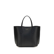 Tory Burch Black Calf Leather Handbag - Women