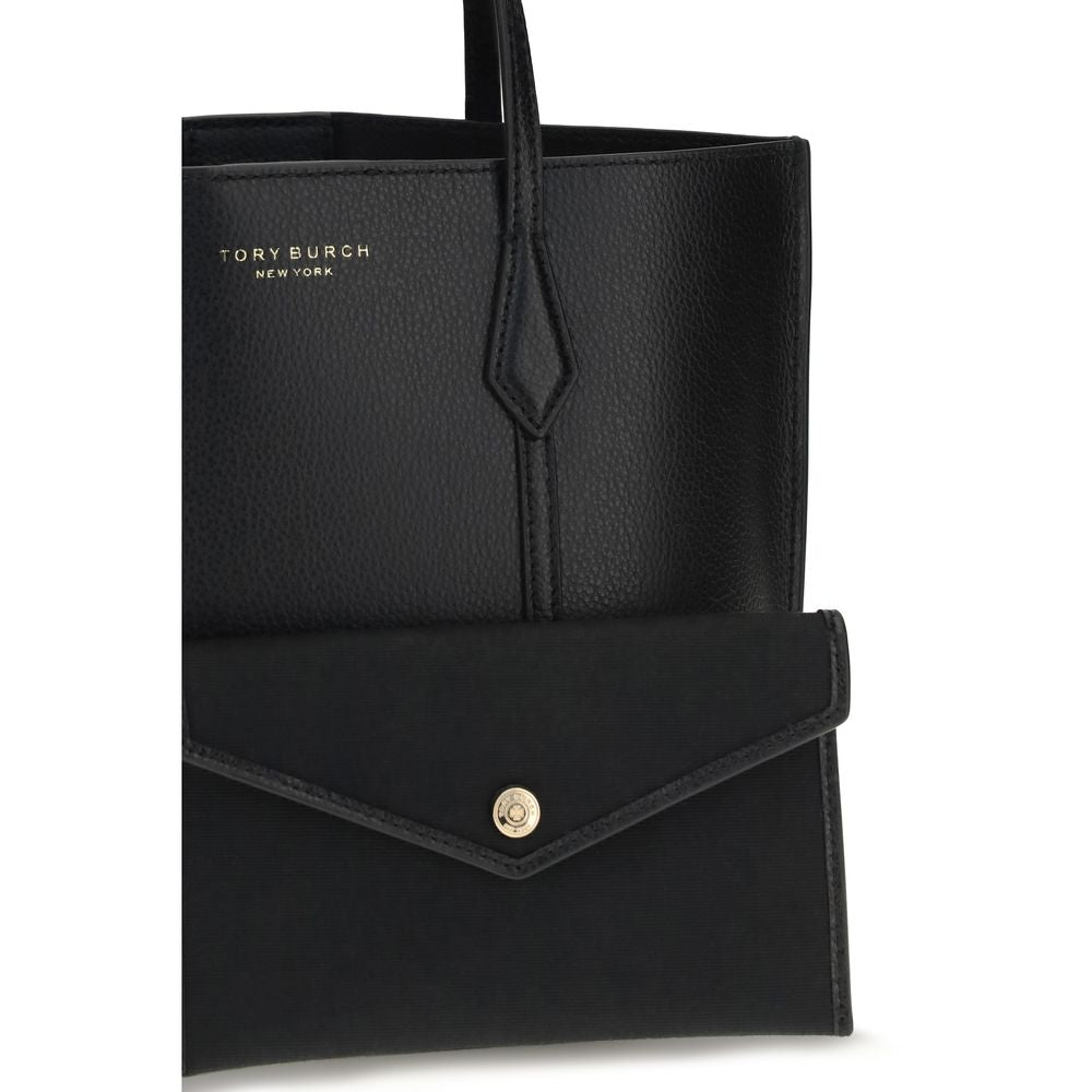 Tory Burch Black Calf Leather Handbag - Women