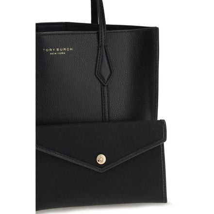 Tory Burch Black Calf Leather Handbag - Women