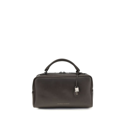 Brunello Cucinelli Brown Calf Leather Handbag