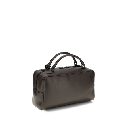 Brunello Cucinelli Brown Calf Leather Handbag
