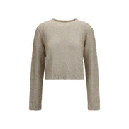 Brunello Cucinelli Beige Linen Sweatshirt