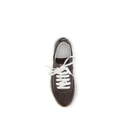 Brunello Cucinelli Brown Calf Leather Athletic Sneakers - Women