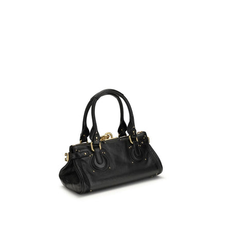 Chloé Black Calf Leather Shoulder Bag - Paddington