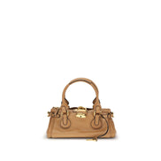 Chloé Brown Calf Leather Shoulder Bag - Paddington