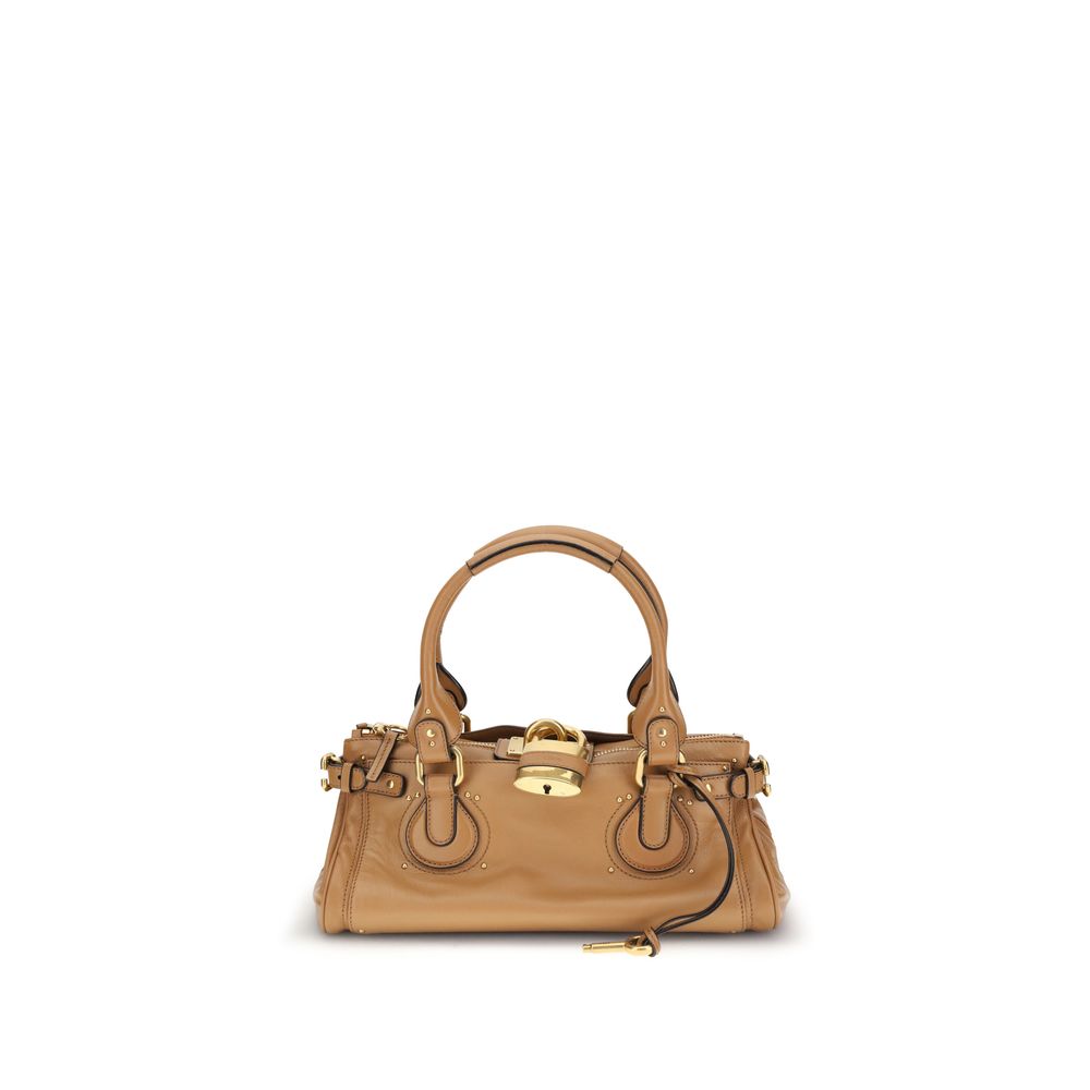 Chloé Brown Calf Leather Shoulder Bag - Paddington
