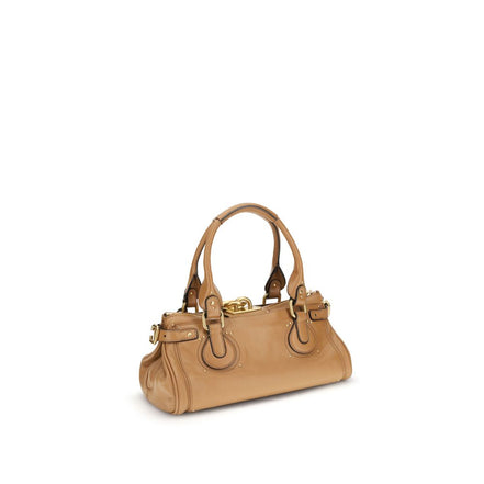 Chloé Brown Calf Leather Shoulder Bag - Paddington