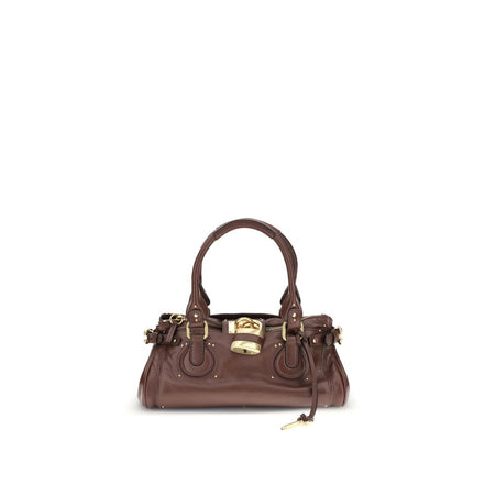 Chloé Bordeaux Calf Leather Shoulder Bag