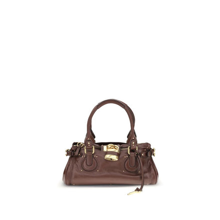 Chloé Bordeaux Calf Leather Shoulder Bag