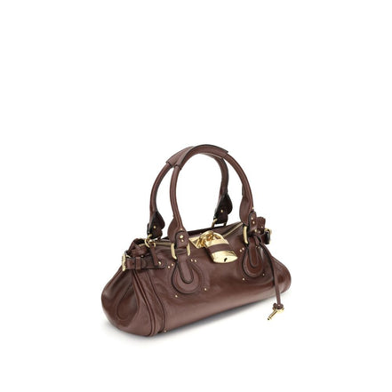 Chloé Bordeaux Calf Leather Shoulder Bag