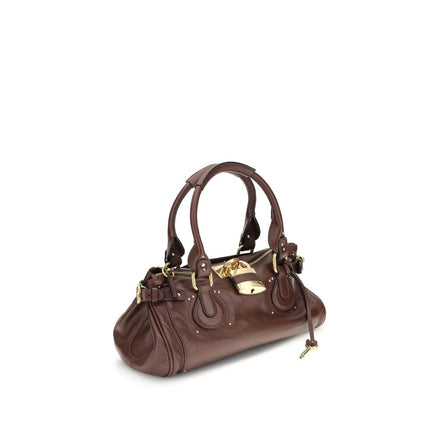 Chloé Bordeaux Calf Leather Shoulder Bag
